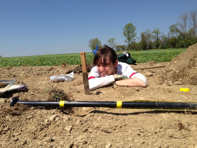 Digging pits at my summer field site